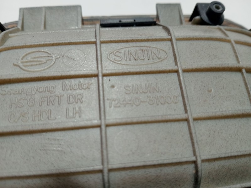 Recambio de maneta exterior delantera izquierda para ssangyong kyron 200 xdi limited referencia OEM IAM 7244031000  