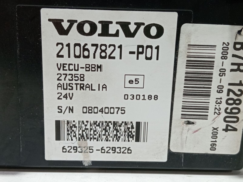 Recambio de modulo electronico para volvo autobus autobus b7rle mkiii 4x2 referencia OEM IAM B7R128904  