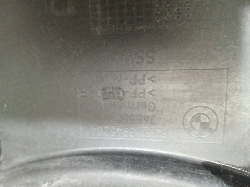 Recambio de moldura para bmw serie 5 berlina (e60) 520d referencia OEM IAM 74850610  