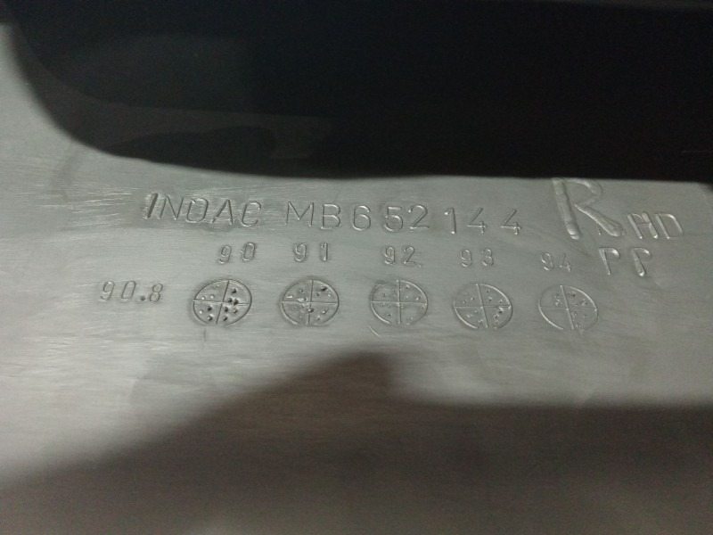 Recambio de guarnecido cuadro instrumentos para mitsubishi montero (v20/v40) 2500 td gl (3-ptas.) referencia OEM IAM 6521445PP  