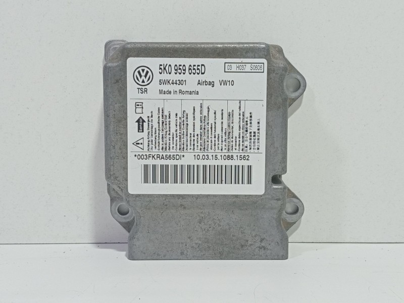 Recambio de kit airbag para volkswagen golf vi (5k1) 1.6 tdi referencia OEM IAM CAYC  