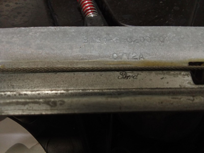 Recambio de elevalunas delantero derecho para ford fiesta (cb1) ghia referencia OEM IAM 8A61B045H16AH  