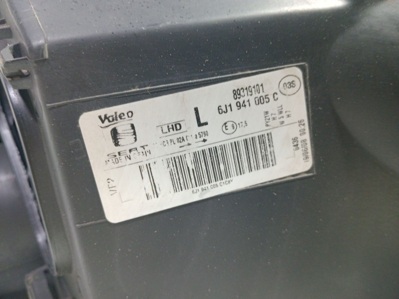 Recambio de faro derecho para seat ibiza iv (6j5, 6p1) 1.9 tdi referencia OEM IAM 6j1941005c  