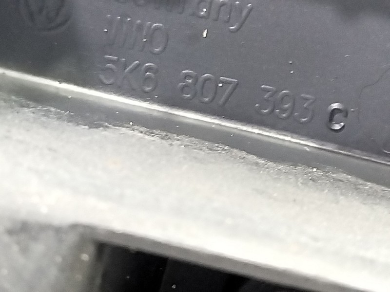 Recambio de soporte paragolpes trasero izquierdo para volkswagen golf vi (5k1) 1.6 tdi referencia OEM IAM 5K6807393  