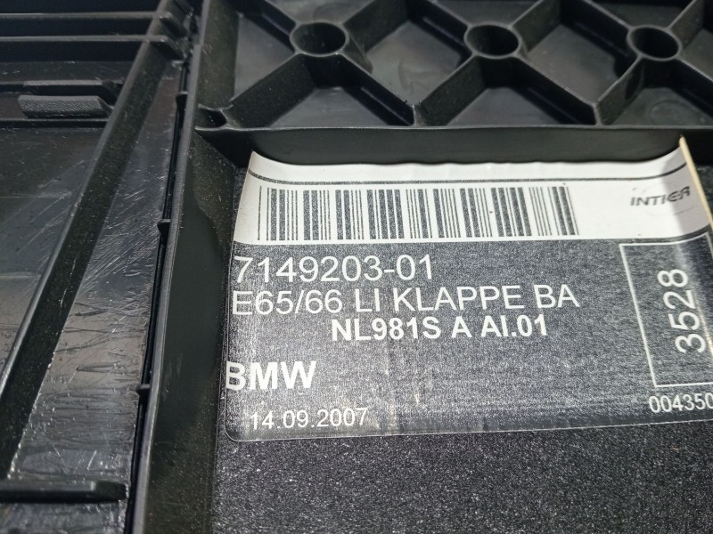 Recambio de moldura para bmw 7 (e65, e66, e67) 745 d referencia OEM IAM 714920301  