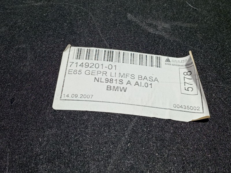 Recambio de moldura para bmw 7 (e65, e66, e67) 745 d referencia OEM IAM 71420101  