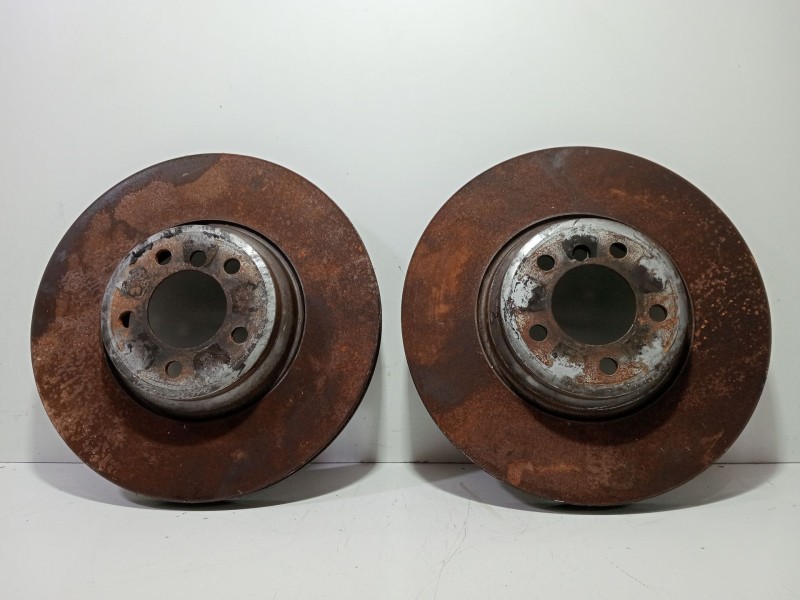 Recambio de juego de discos freno delanteros para bmw 7 (e65, e66, e67) 745 d referencia OEM IAM M67D44(448D1)  