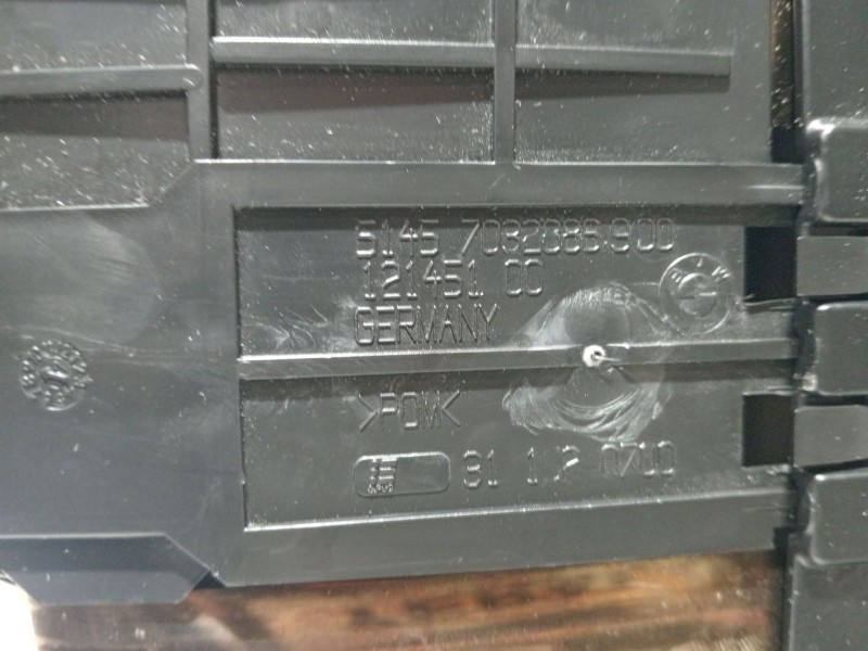 Recambio de porta objetos para bmw 7 (e65, e66, e67) 745 d referencia OEM IAM 51457032886900  