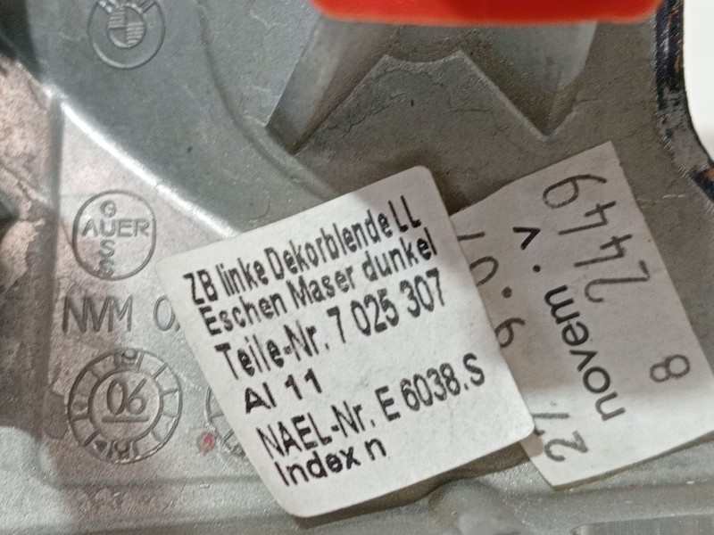 Recambio de moldura para bmw 7 (e65, e66, e67) 745 d referencia OEM IAM 70025307  