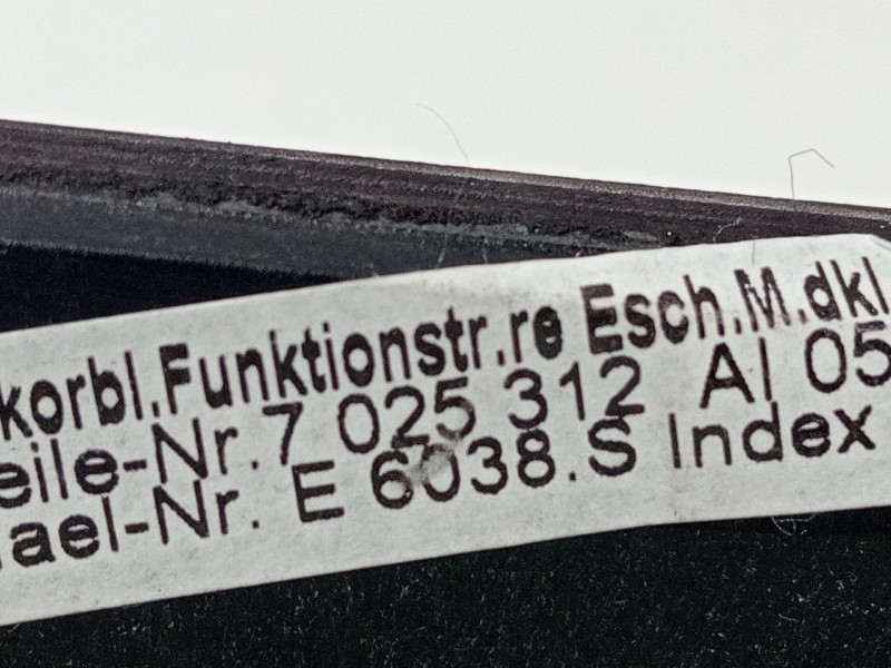 Recambio de moldura para bmw 7 (e65, e66, e67) 745 d referencia OEM IAM 7025312  