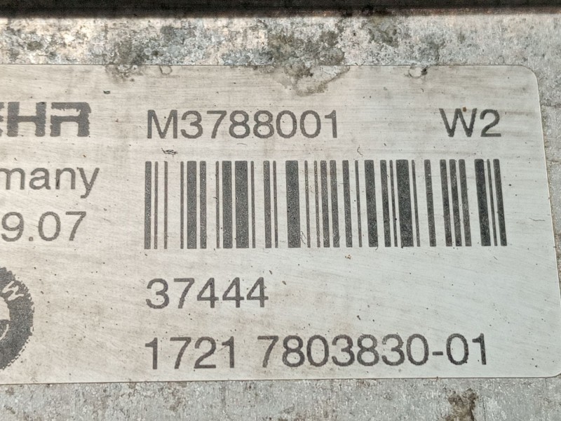 Recambio de enfriador aceite motor para bmw 7 (e65, e66, e67) 745 d referencia OEM IAM 1721780383001  