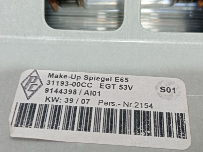 Recambio de luz interior para bmw 7 (e65, e66, e67) 745 d referencia OEM IAM 3119300  