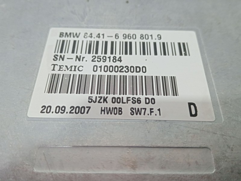 Recambio de modulo electronico para bmw 7 (e65, e66, e67) 745 d referencia OEM IAM 844169608019  
