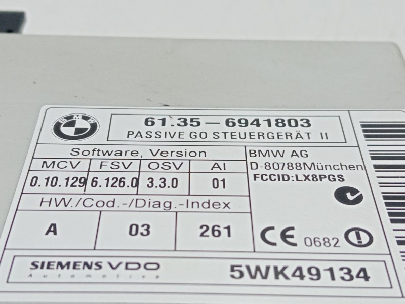 Recambio de modulo electronico para bmw 7 (e65, e66, e67) 745 d referencia OEM IAM 61356941803  