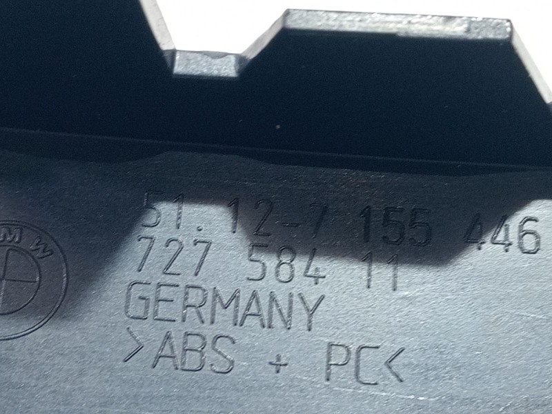 Recambio de moldura para bmw 7 (e65, e66, e67) 745 d referencia OEM IAM 51127155446  