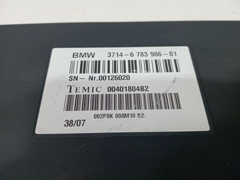 Recambio de modulo electronico para bmw 7 (e65, e66, e67) 745 d referencia OEM IAM 3714678398601  