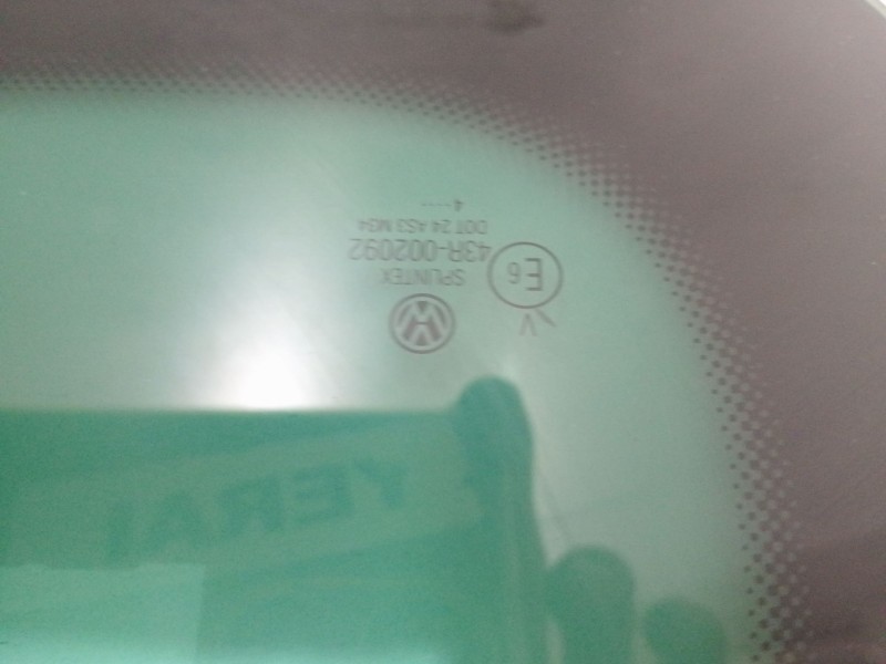 Recambio de luna trasera derecha para volkswagen transporter t5 autobús (7hb, 7hj, 7eb, 7ej) 2.5 tdi referencia OEM IAM TRANSPOR