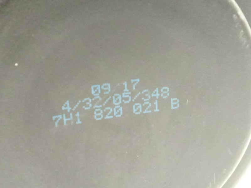 Recambio de motor calefaccion para volkswagen transporter t5 autobús (7hb, 7hj, 7eb, 7ej) 2.5 tdi referencia OEM IAM 7H1820021B 