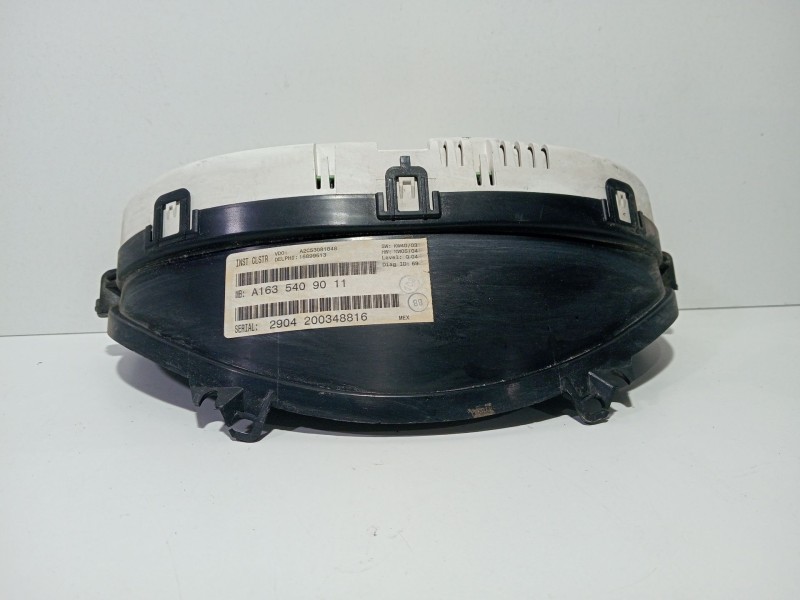 Recambio de cuadro instrumentos para mercedes-benz clase m (w163) ml 270 cdi (163.113) referencia OEM IAM 3329130085  