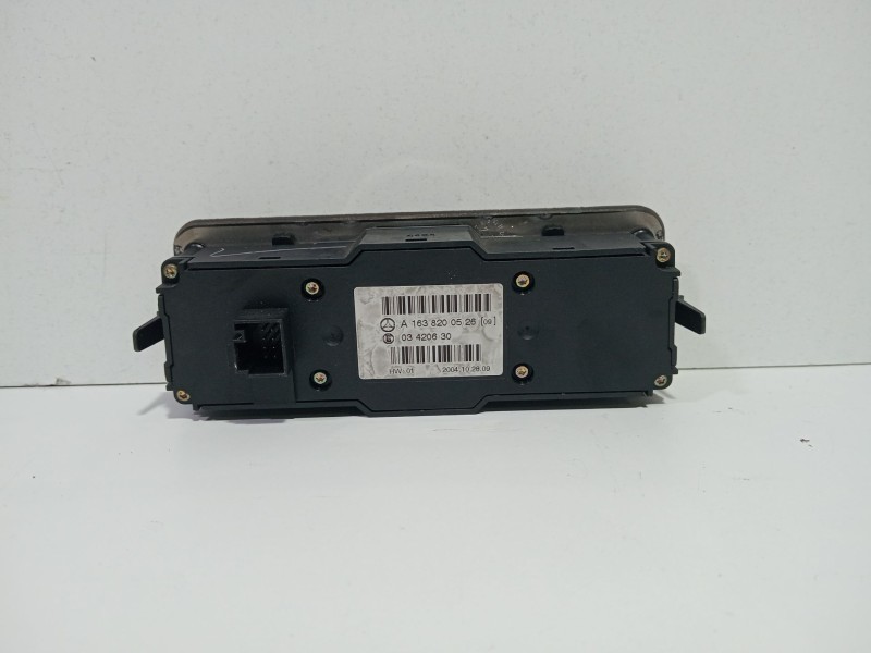 Recambio de mando multifuncion para mercedes-benz clase m (w163) ml 270 cdi (163.113) referencia OEM IAM A1638200526  