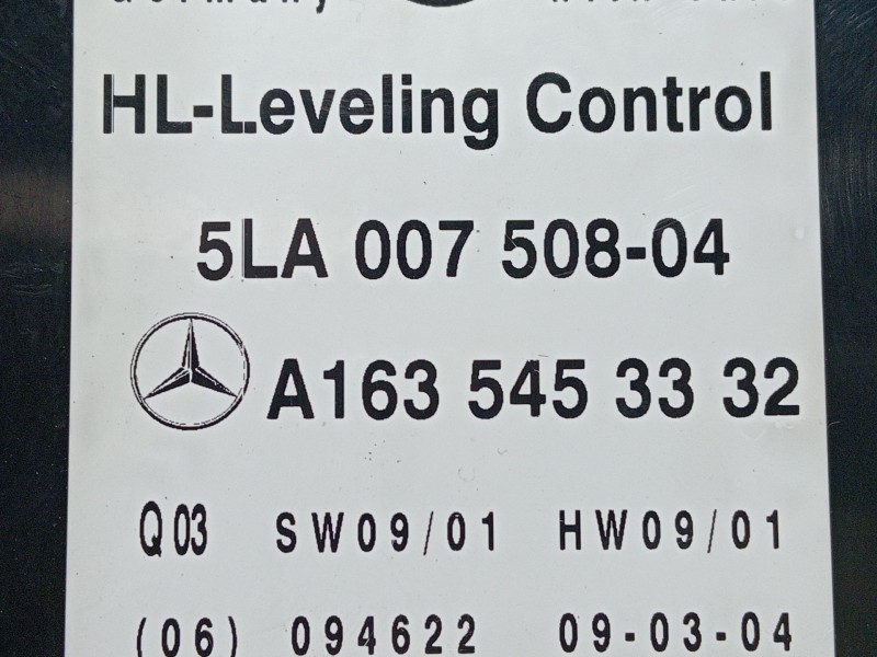 Recambio de modulo electronico para mercedes-benz clase m (w163) ml 270 cdi (163.113) referencia OEM IAM A1635453332  