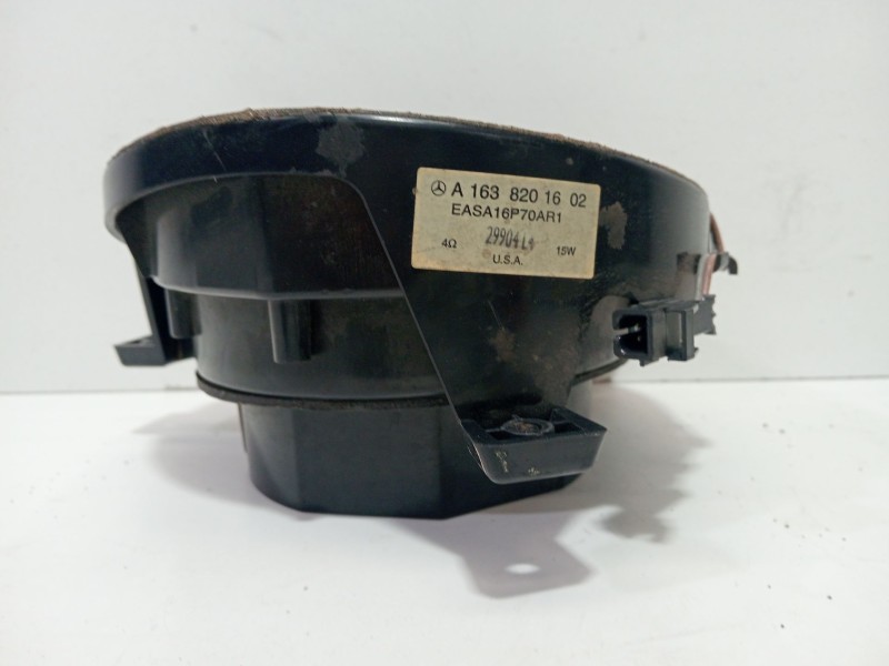 Recambio de altavoz para mercedes-benz clase m (w163) ml 270 cdi (163.113) referencia OEM IAM A1638201602  