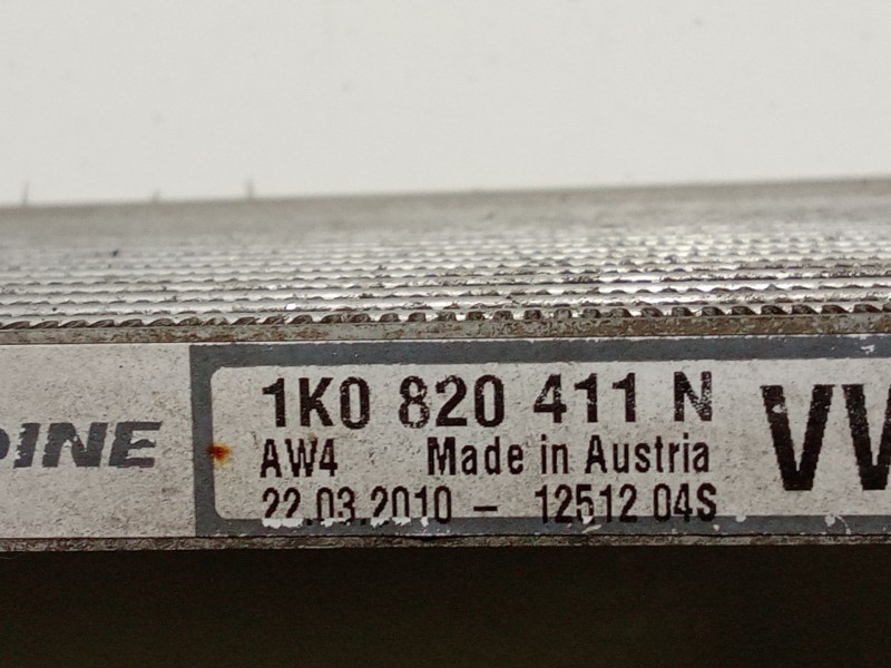 Recambio de radiador calefaccion / aire acondicionado para volkswagen golf vi (5k1) 1.6 tdi referencia OEM IAM 1K0820411N  