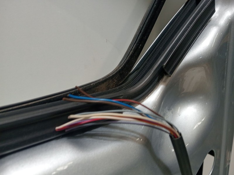 Recambio de puerta delantera izquierda para volkswagen transporter t5 autobús (7hb, 7hj, 7eb, 7ej) 2.5 tdi referencia OEM IAM AX