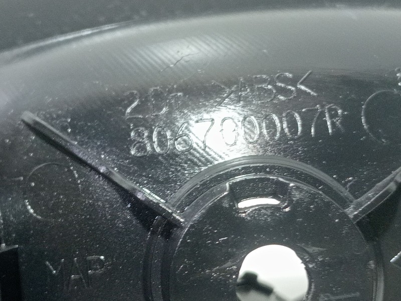 Recambio de maneta interior trasera derecha para renault grand scénic iii (jz0/1_) 1.5 dci referencia OEM IAM 806700007R  