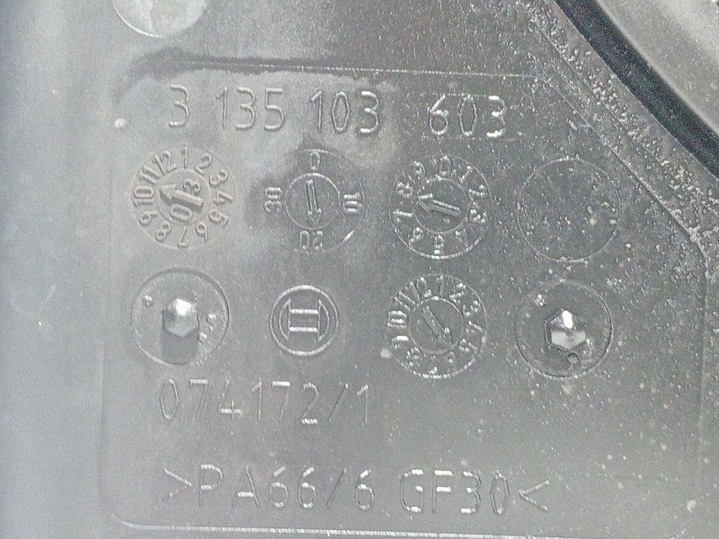 Recambio de electroventilador para opel astra h (a04) 1.7 cdti (l48) referencia OEM IAM 3135103603  