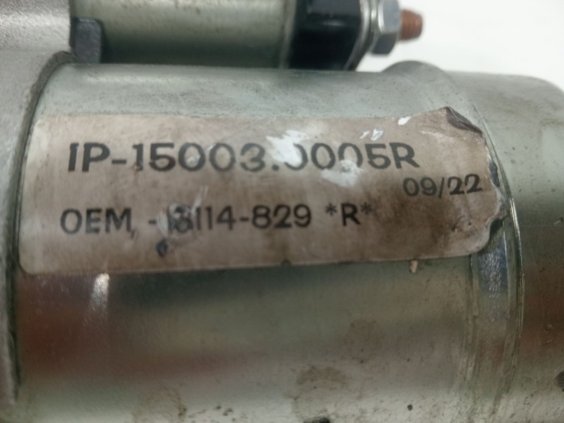 Recambio de motor arranque para opel astra h (a04) 1.7 cdti (l48) referencia OEM IAM 13114829  