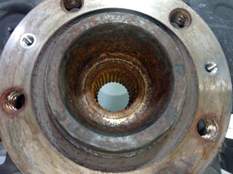 Recambio de mangueta delantera izquierda para citroën c4 spacetourer (3d_) 1.5 bluehdi 130 referencia OEM IAM YHZ(DV5RC)  