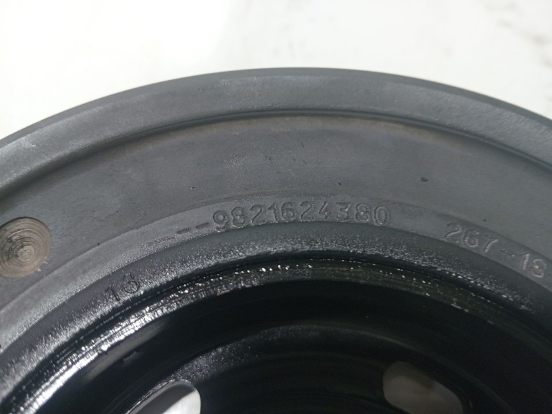 Recambio de polea cigueñal para citroën c4 spacetourer (3d_) 1.5 bluehdi 130 referencia OEM IAM 9821624380  