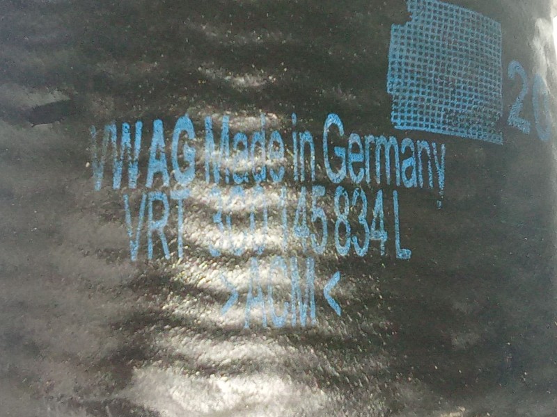Recambio de tubo para volkswagen golf v variant (1k5) 1.9 tdi referencia OEM IAM 3C0145834L  