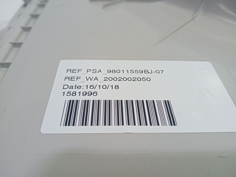 Recambio de parasol izquierdo para citroën c4 spacetourer (3d_) 1.5 bluehdi 130 referencia OEM IAM 98011559BJ07  