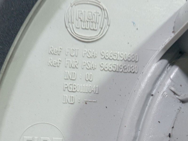 Recambio de tapacubos para peugeot expert tepee (vf3x_) 2.0 hdi 120 referencia OEM IAM 9658036380  