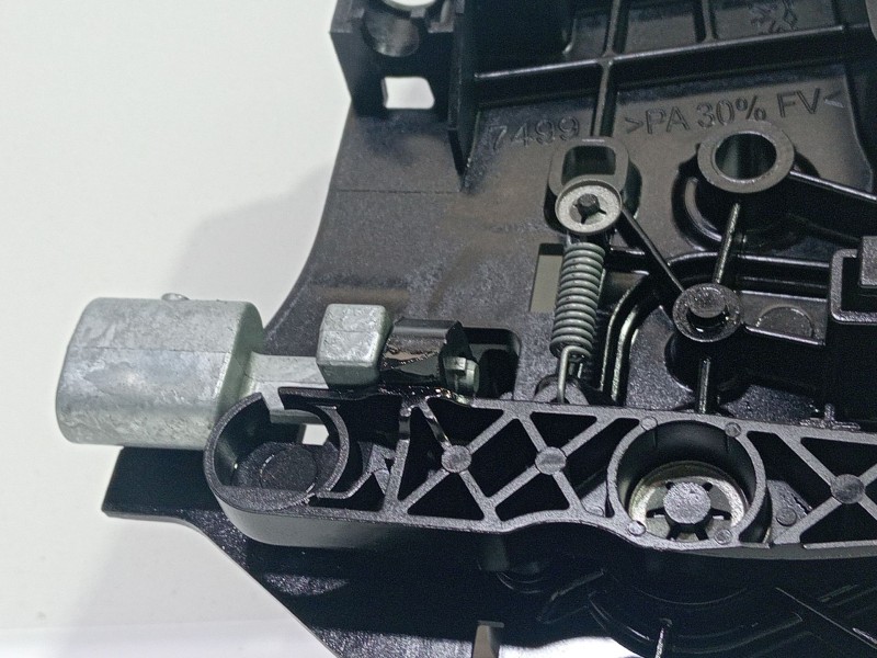 Recambio de maneta interior trasera derecha para peugeot expert tepee (vf3x_) 2.0 hdi 120 referencia OEM IAM 96802900  