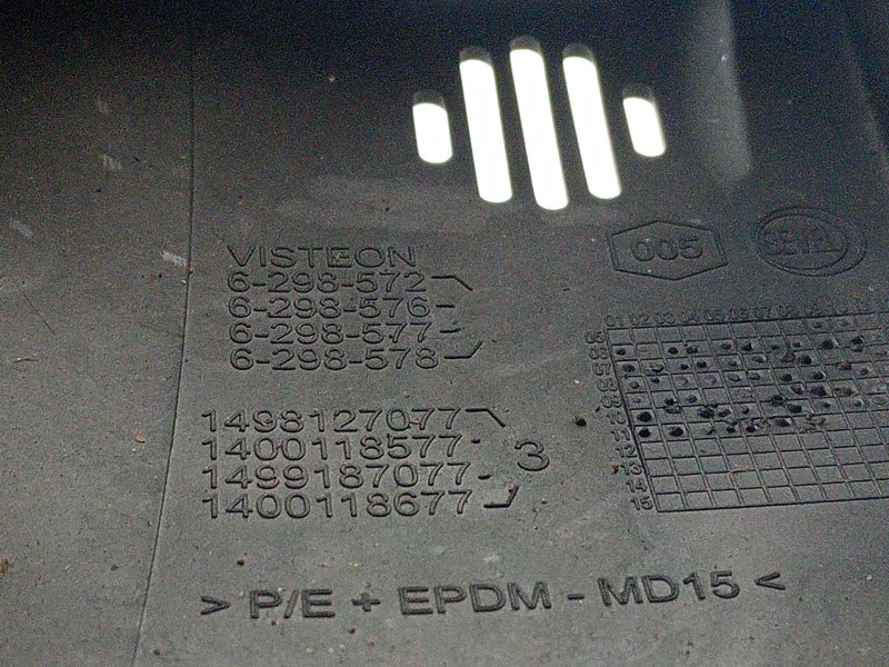 Recambio de envolvente de columna de direccion para peugeot expert tepee (vf3x_) 2.0 hdi 120 referencia OEM IAM 1498127077  