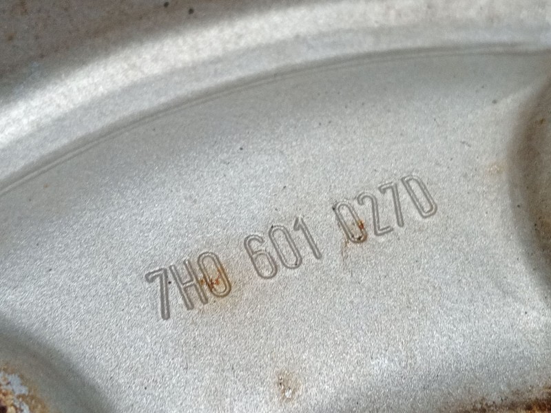 Recambio de llanta para volkswagen transporter t5 autobús (7hb, 7hj, 7eb, 7ej) 2.5 tdi referencia OEM IAM 7H0601027D  