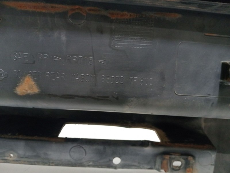 Recambio de paragolpes trasero para nissan terrano ii (r20) 2.7 tdi 4wd referencia OEM IAM 850227F600  