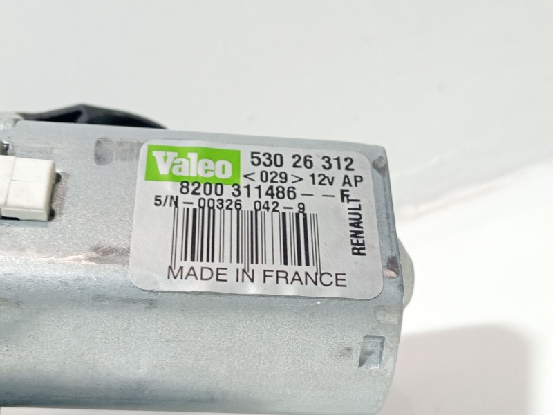 Recambio de motor limpia trasero para renault clio iii (br0/1, cr0/1) 1.2 16v (br02, br0j, br11, cr02, cr0j, cr11) referencia OE