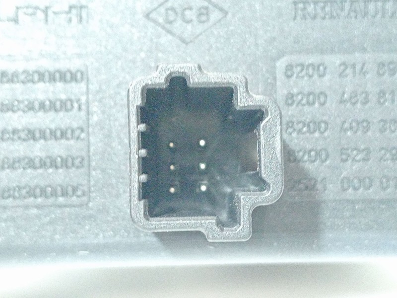 Recambio de warning para renault clio iii (br0/1, cr0/1) 1.2 16v (br02, br0j, br11, cr02, cr0j, cr11) referencia OEM IAM 2521037