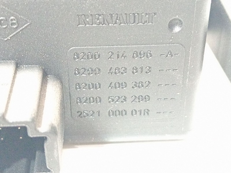 Recambio de warning para renault clio iii (br0/1, cr0/1) 1.2 16v (br02, br0j, br11, cr02, cr0j, cr11) referencia OEM IAM 2521037