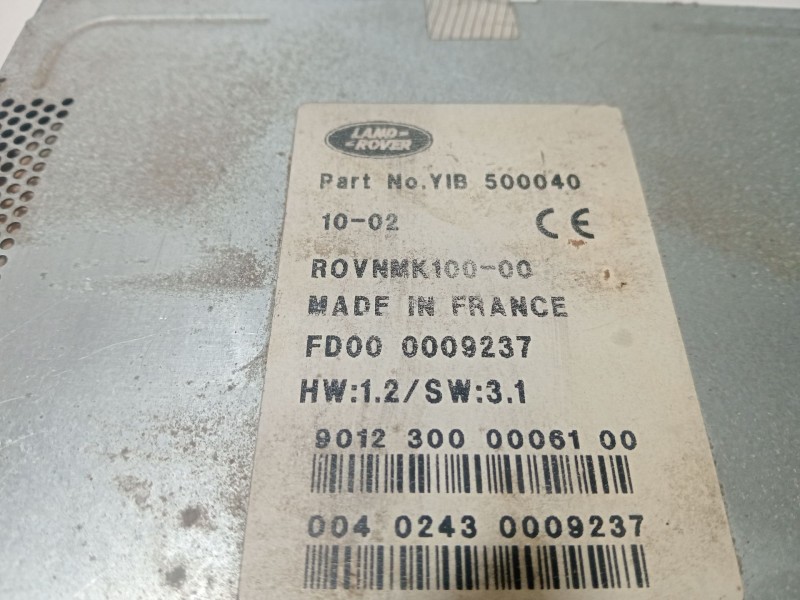 Recambio de sistema audio / radio cd para land rover range rover iii (l322) 4.4 4x4 referencia OEM IAM 90123000006100  