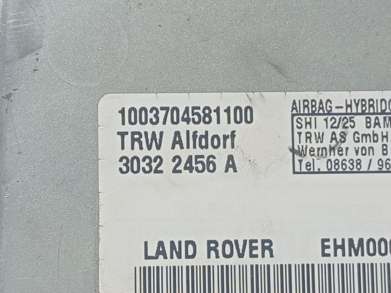 Recambio de airbag lateral delantero derecho para land rover range rover iii (l322) 4.4 4x4 referencia OEM IAM 30322456A  