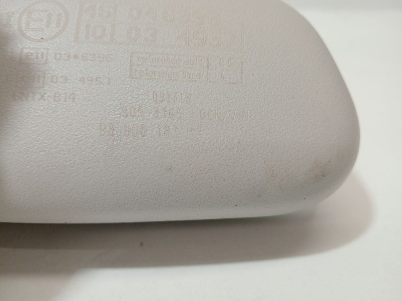 Recambio de espejo interior para citroën c4 spacetourer (3d_) 1.5 bluehdi 130 referencia OEM IAM 98000183BJ  