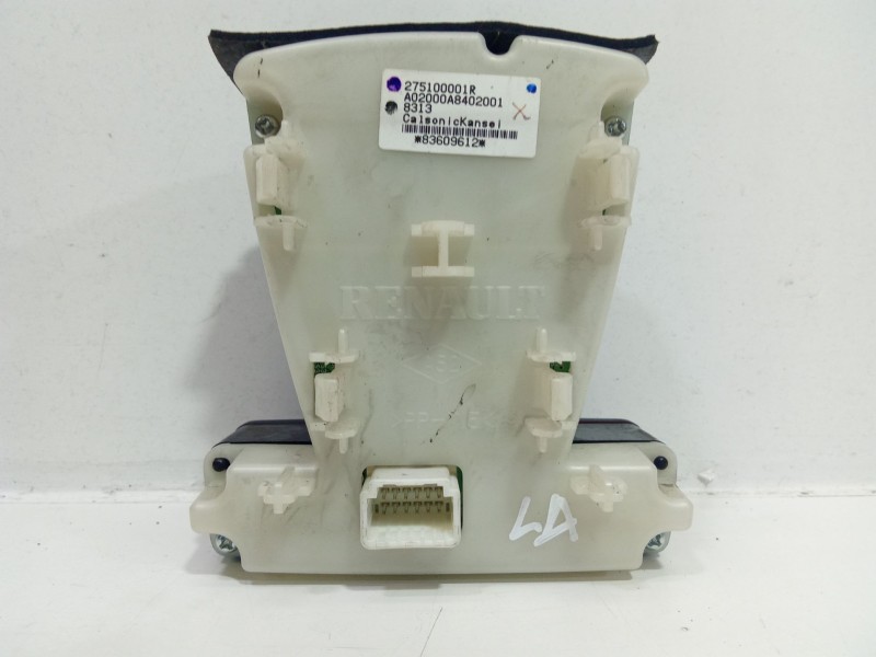 Recambio de mando climatizador para renault laguna grandtour iii 2009 referencia OEM IAM 275100001R  