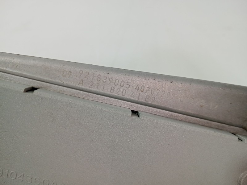 Recambio de modulo electronico para mercedes-benz clase e (w211) e 220 cdi (211.006) referencia OEM IAM A2118204189  