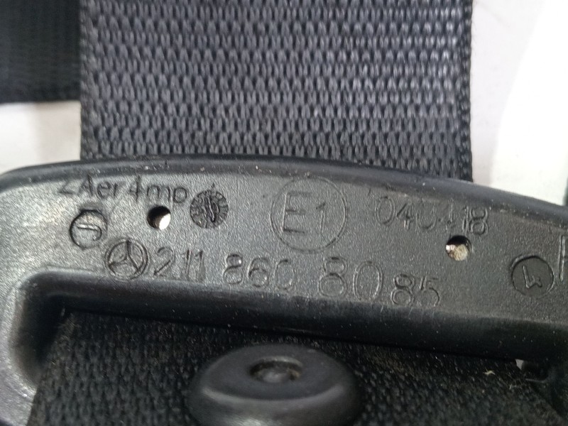 Recambio de cinturon seguridad delantero derecho para mercedes-benz clase e (w211) e 220 cdi (211.006) referencia OEM IAM 211860