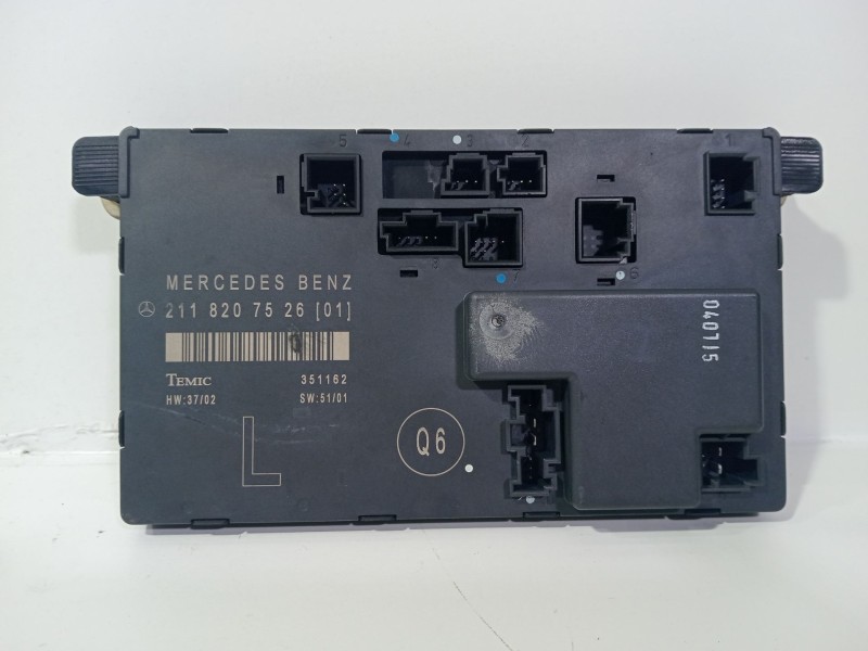 Recambio de modulo electronico para mercedes-benz clase e (w211) e 220 cdi (211.006) referencia OEM IAM 2118207526  